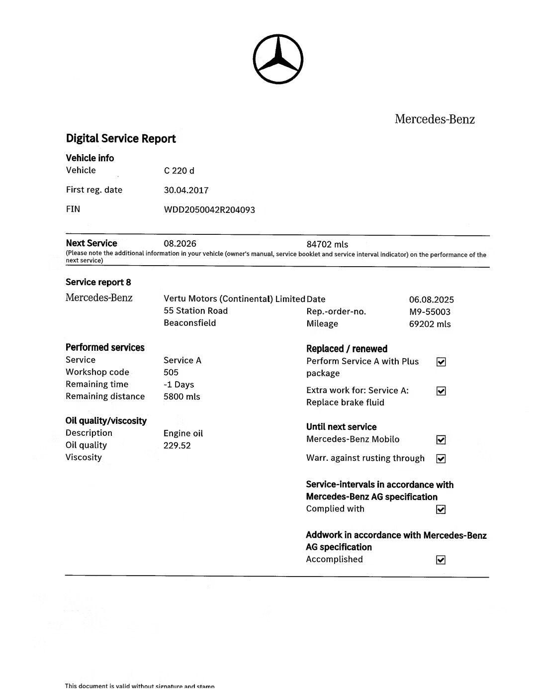 Used Mercedes-Benz C Class 2017 for sale - 77382202: Photo 32