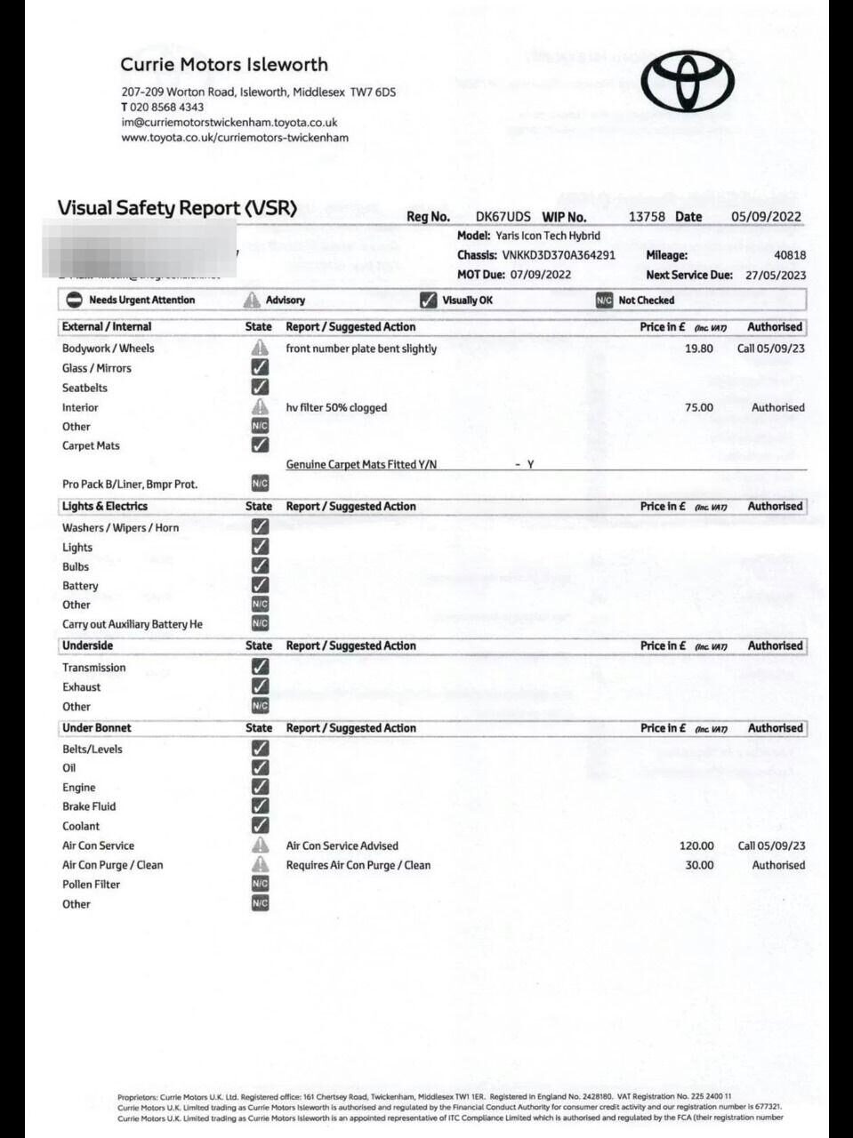 Used Toyota Yaris 2017 for sale - 76922787: Photo 36