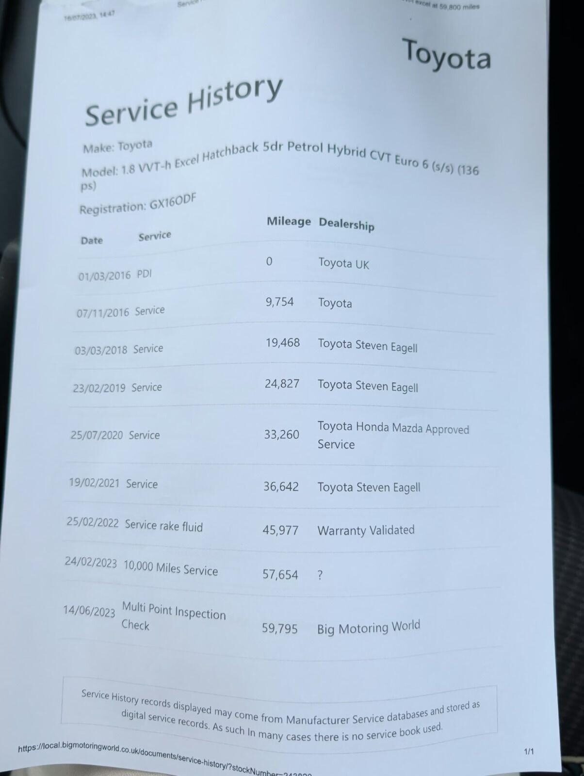 Used Toyota Auris 2016 for sale - 77931020: Photo 9