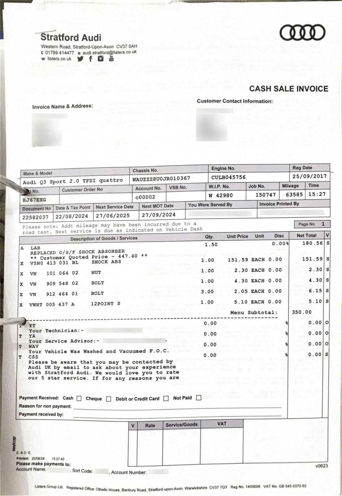 Used Audi Q3 2017 for sale - 78190766: Photo 14