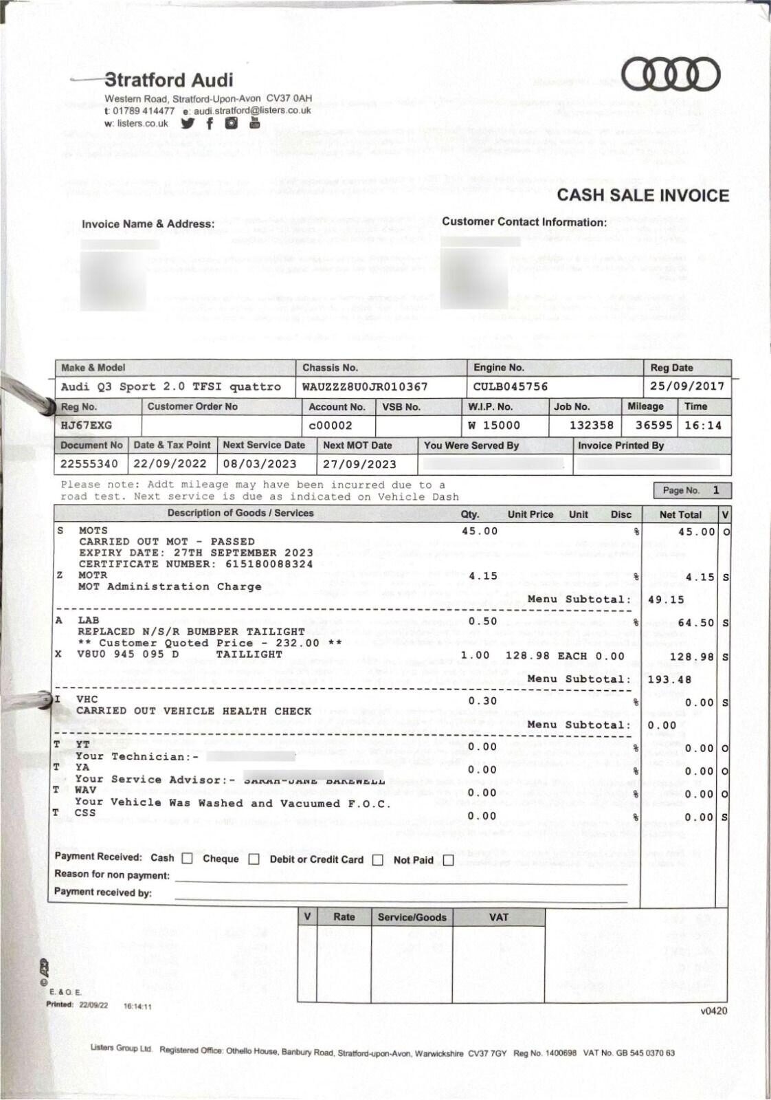 Used Audi Q3 2017 for sale - 78190766: Photo 18