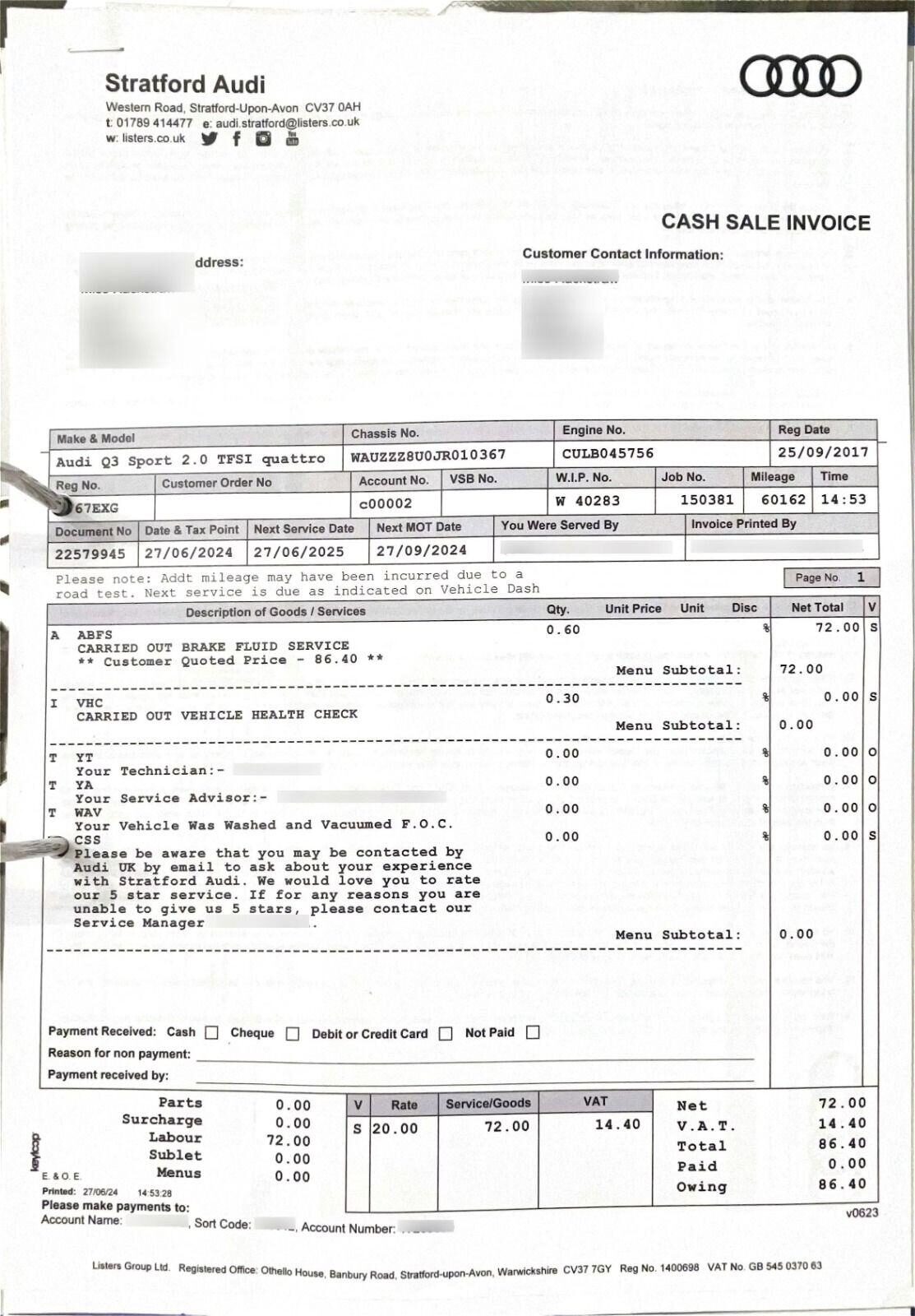 Used Audi Q3 2017 for sale - 78190766: Photo 43