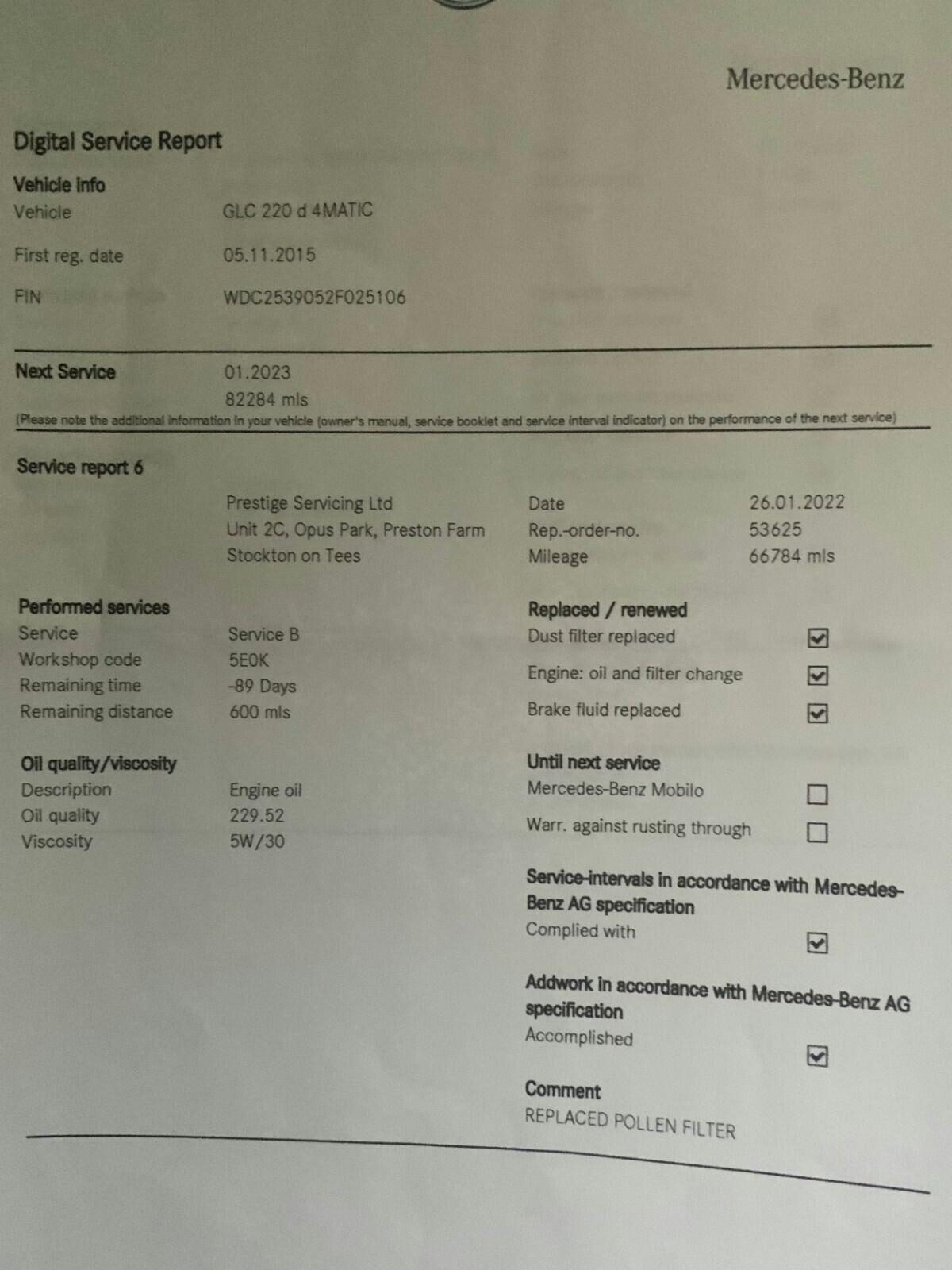 Used Mercedes-Benz GLC 2015 for sale - 78223087: Photo 10