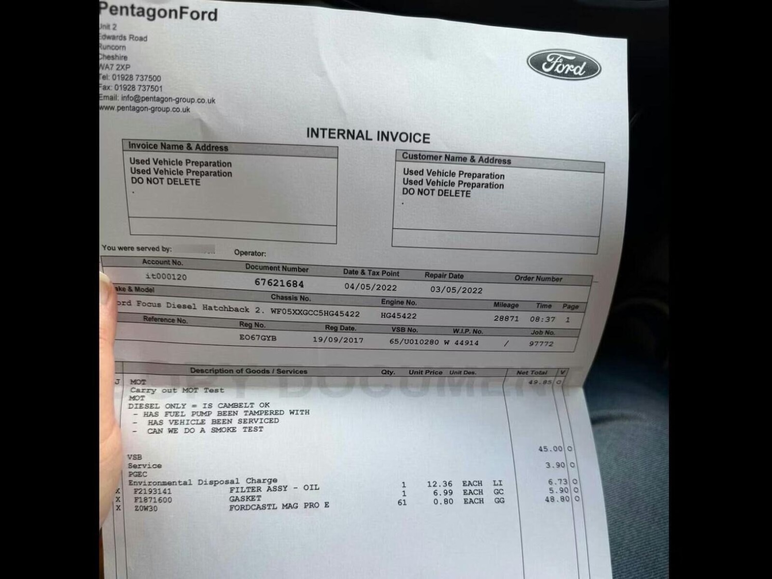 Used Ford Focus 2017 for sale - 77983662: Photo 9