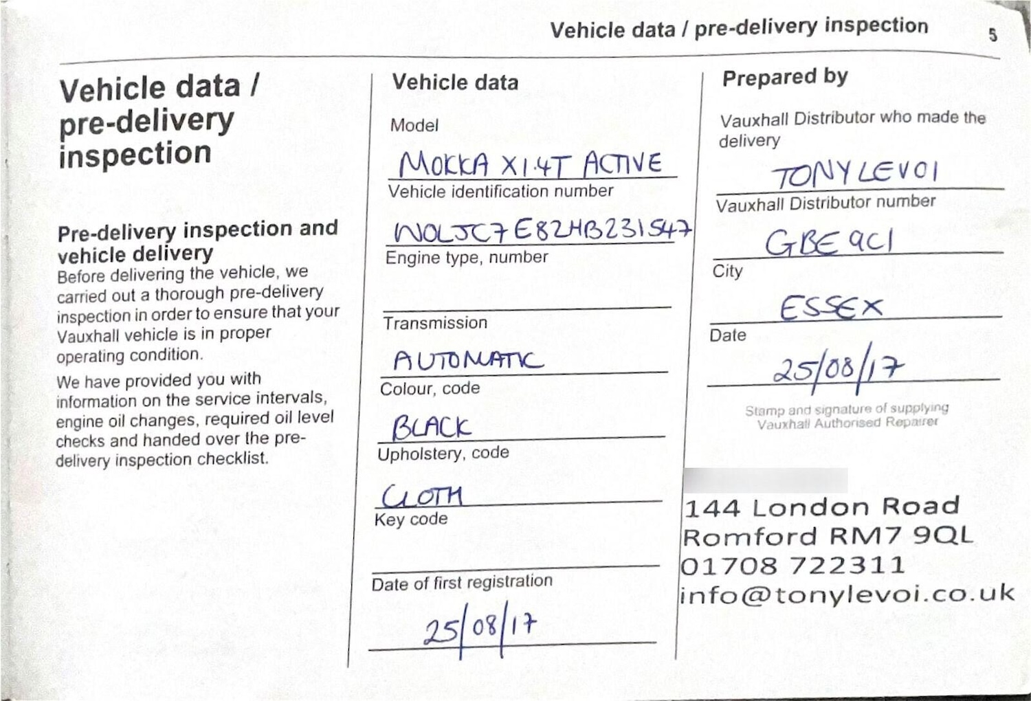 Used Vauxhall Mokka X 2017 for sale - 76961664: Photo 27