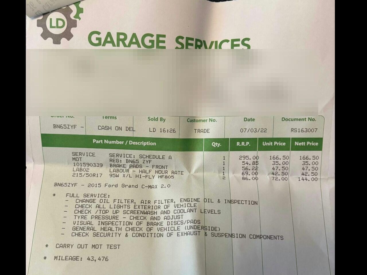 Used Ford Grand C-Max 2015 for sale - 76883900: Photo 10