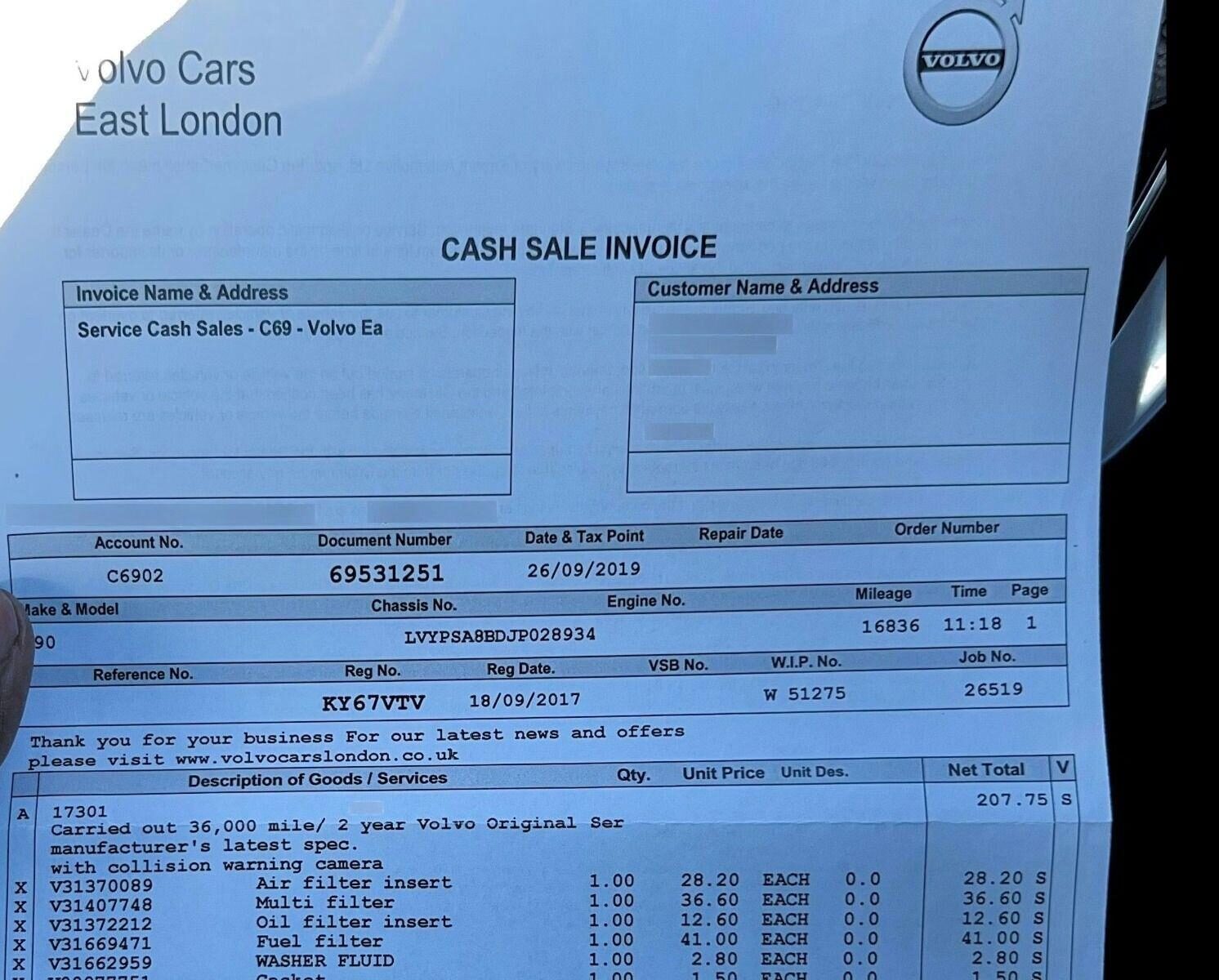 Used Volvo S90 2017 for sale - 77138712: Photo 12