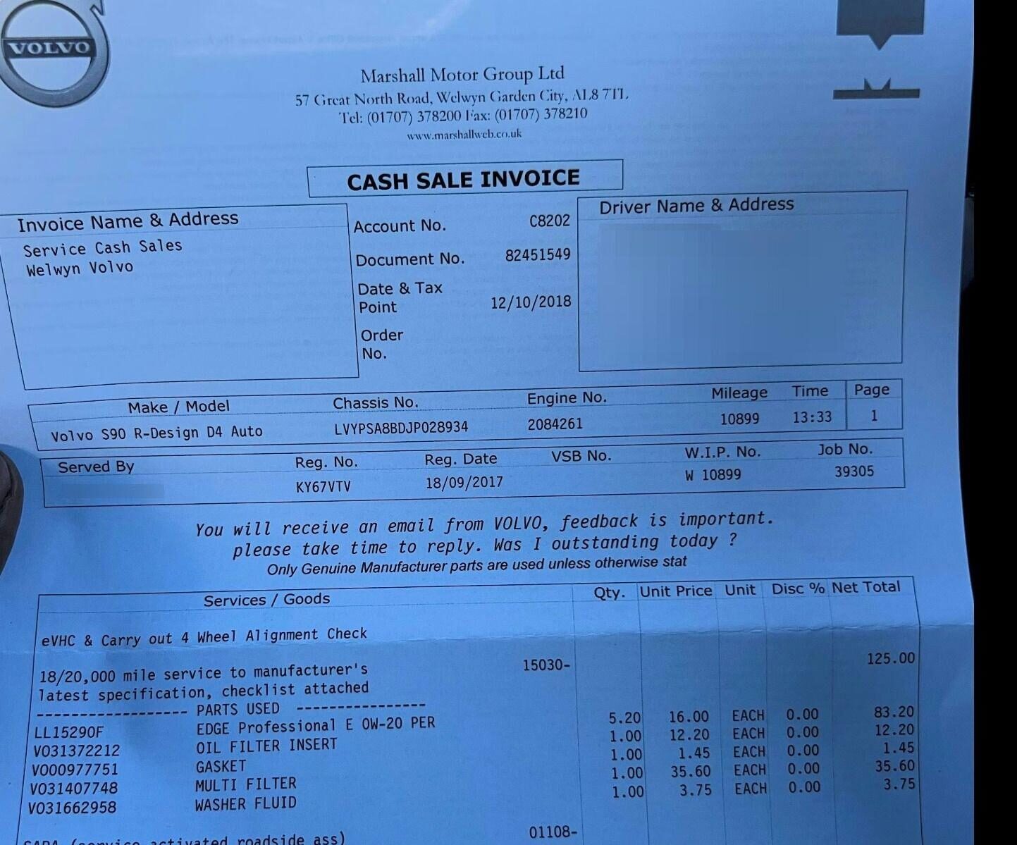 Used Volvo S90 2017 for sale - 77138712: Photo 13