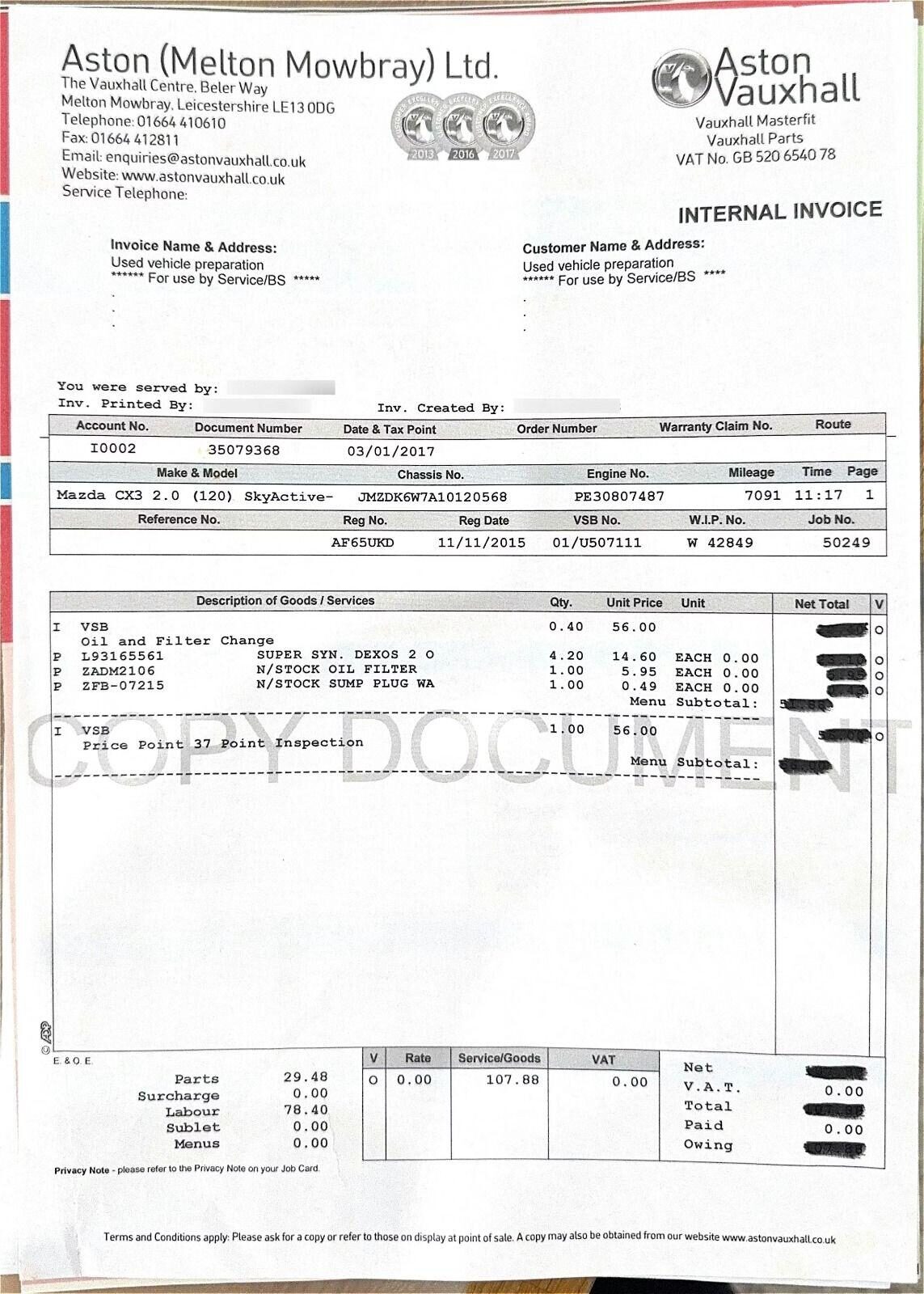 Used Mazda CX-3 2015 for sale - 77931022: Photo 42