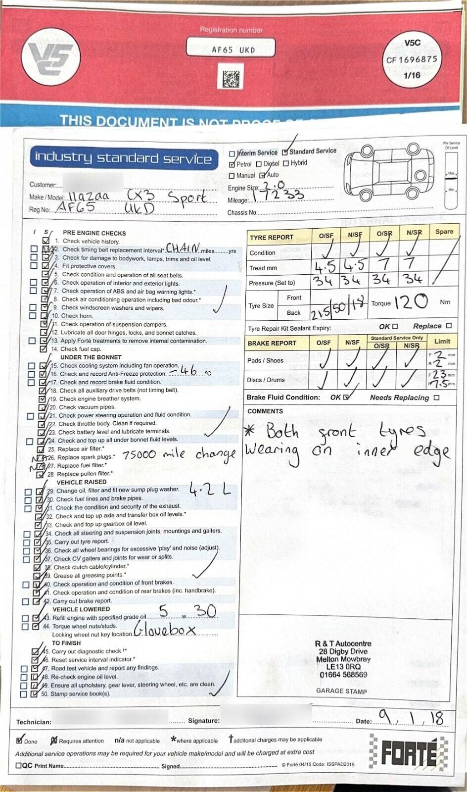 Used Mazda CX-3 2015 for sale - 77931022: Photo 43