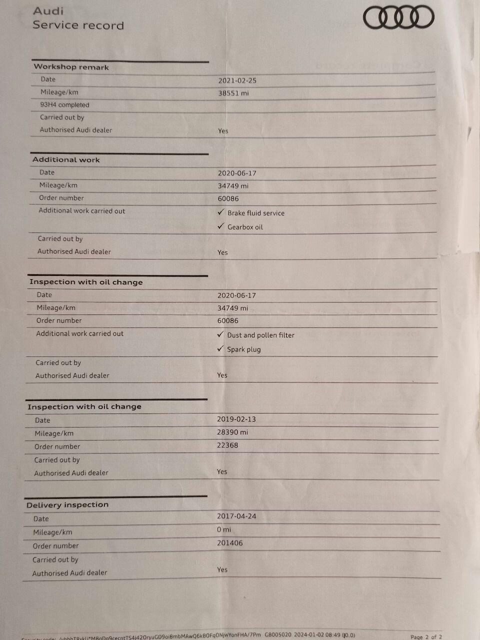 Used Audi A3 2017 for sale - 76909346: Photo 10