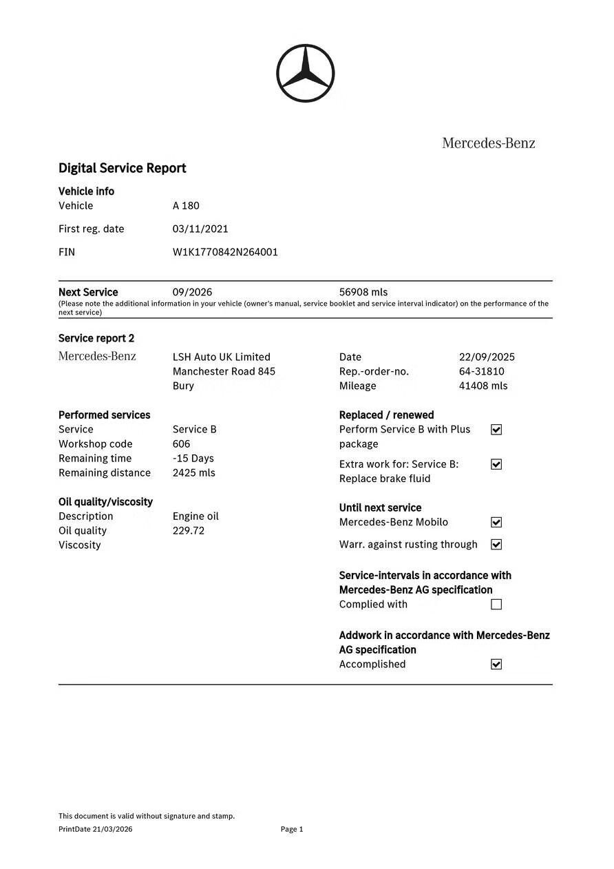 Used Mercedes-Benz A-Class 2021 for sale - 77997130: Photo 34