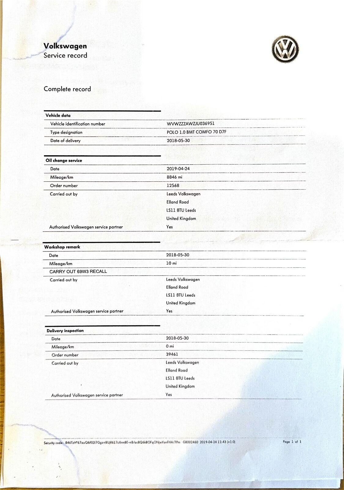 Used Volkswagen Polo 2018 for sale - 77164729: Photo 30