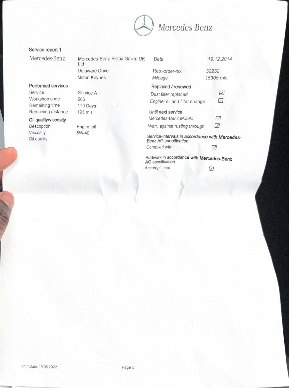 Used Mercedes-Benz C Class 2014 for sale - 78139488: Photo 9