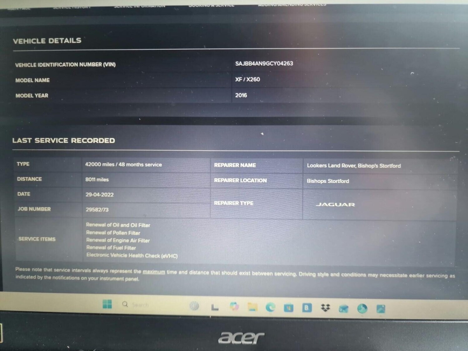 Used Jaguar XF 2016 for sale - 78108276: Photo 12