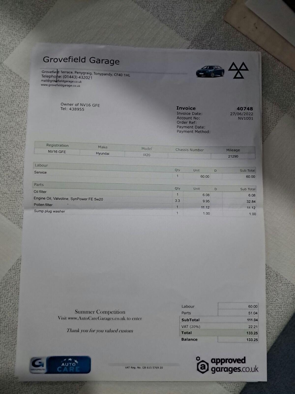 Used Hyundai Ix20 2016 for sale - 77355109: Photo 7