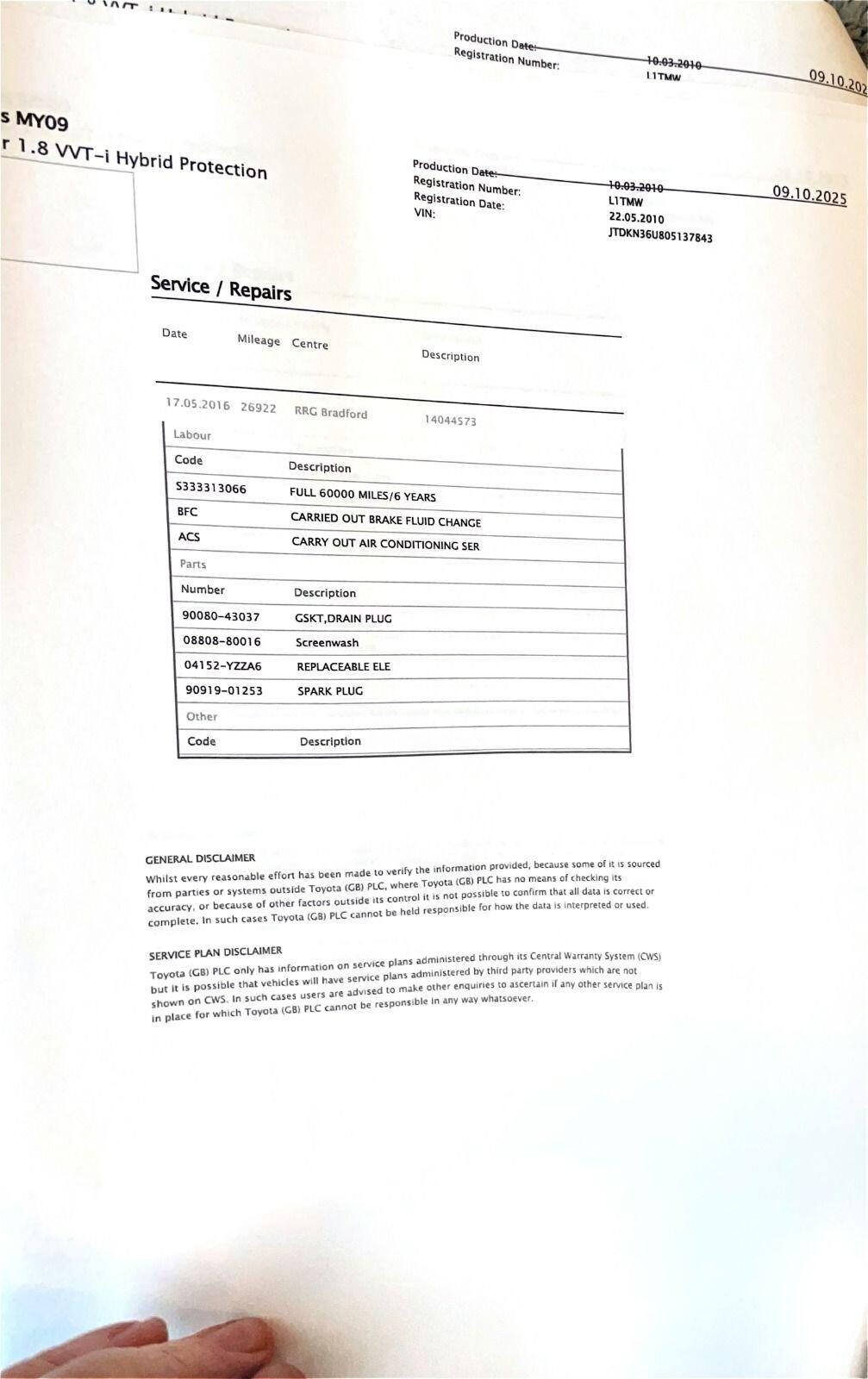 Used Toyota Prius 2010 for sale - 77915531: Photo 9