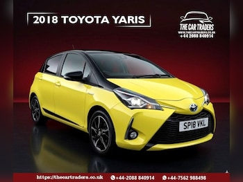 2018 - 1.5 VVT-h Yellow Bi-Tone Limited Edition Hatchback 5dr Petrol Hybrid E-CVT