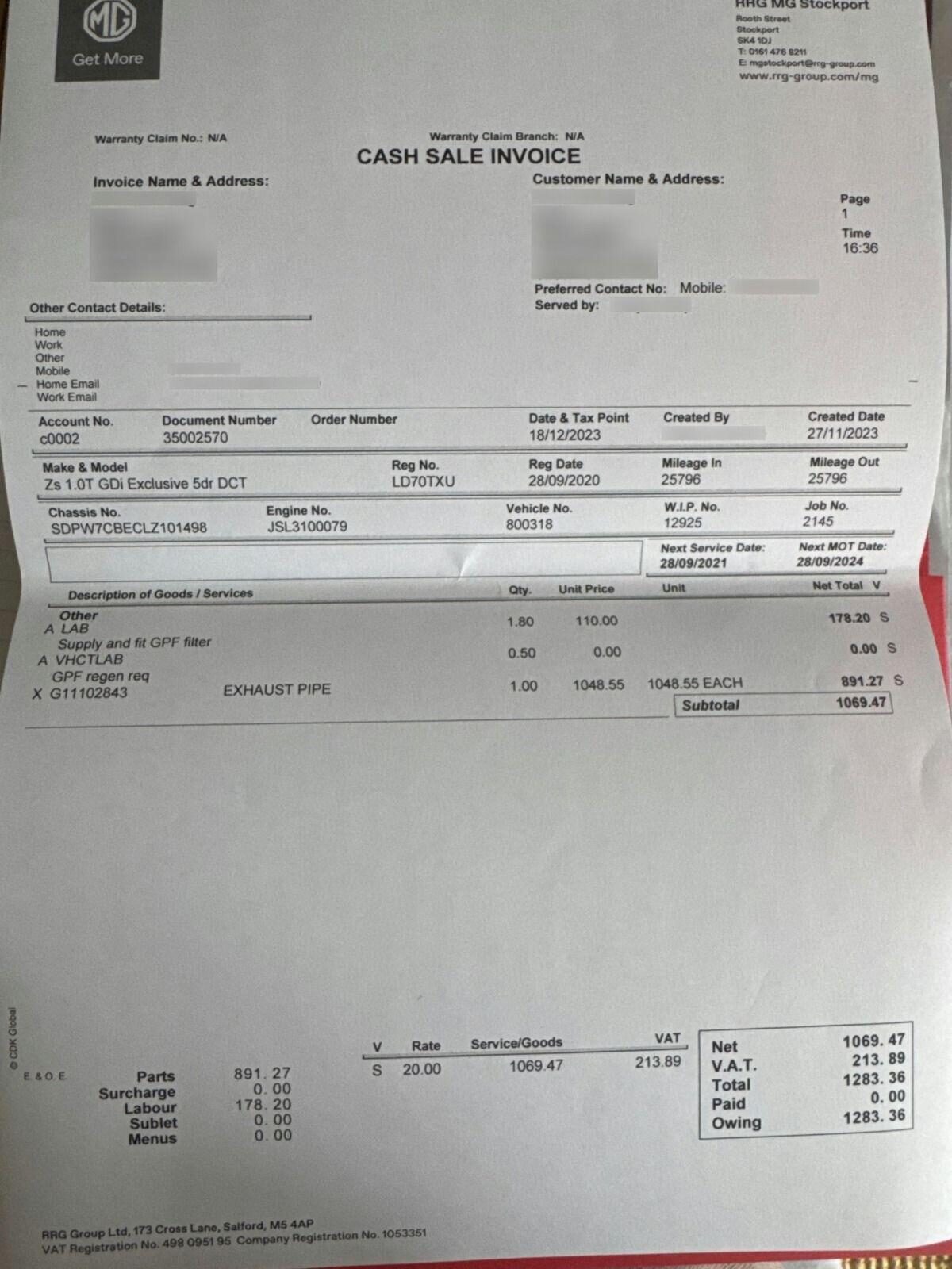 Used MG MG ZS 2020 for sale - 78070152: Photo 27