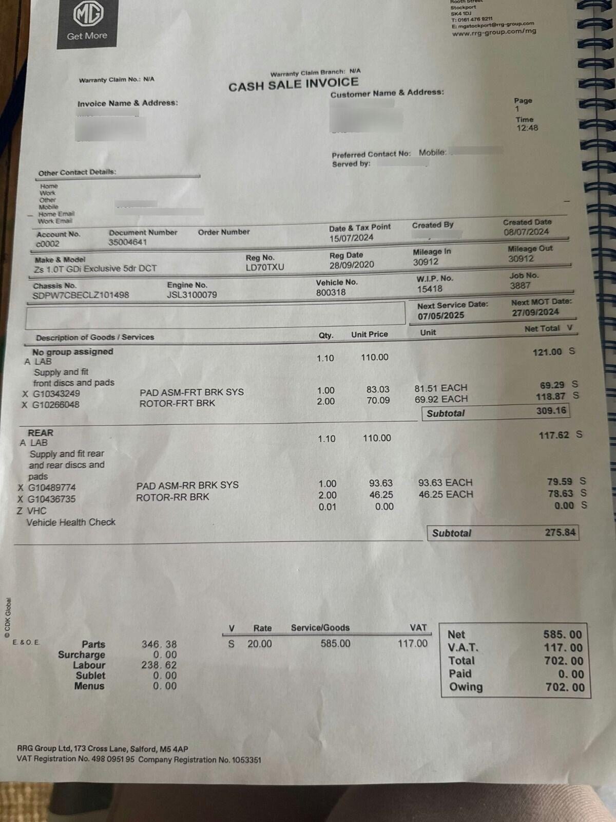 Used MG MG ZS 2020 for sale - 78070152: Photo 38