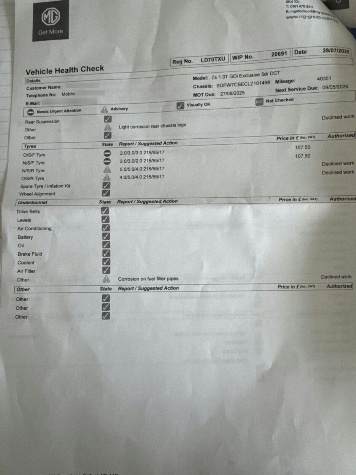 Used MG MG ZS 2020 for sale - 78070152: Photo 47