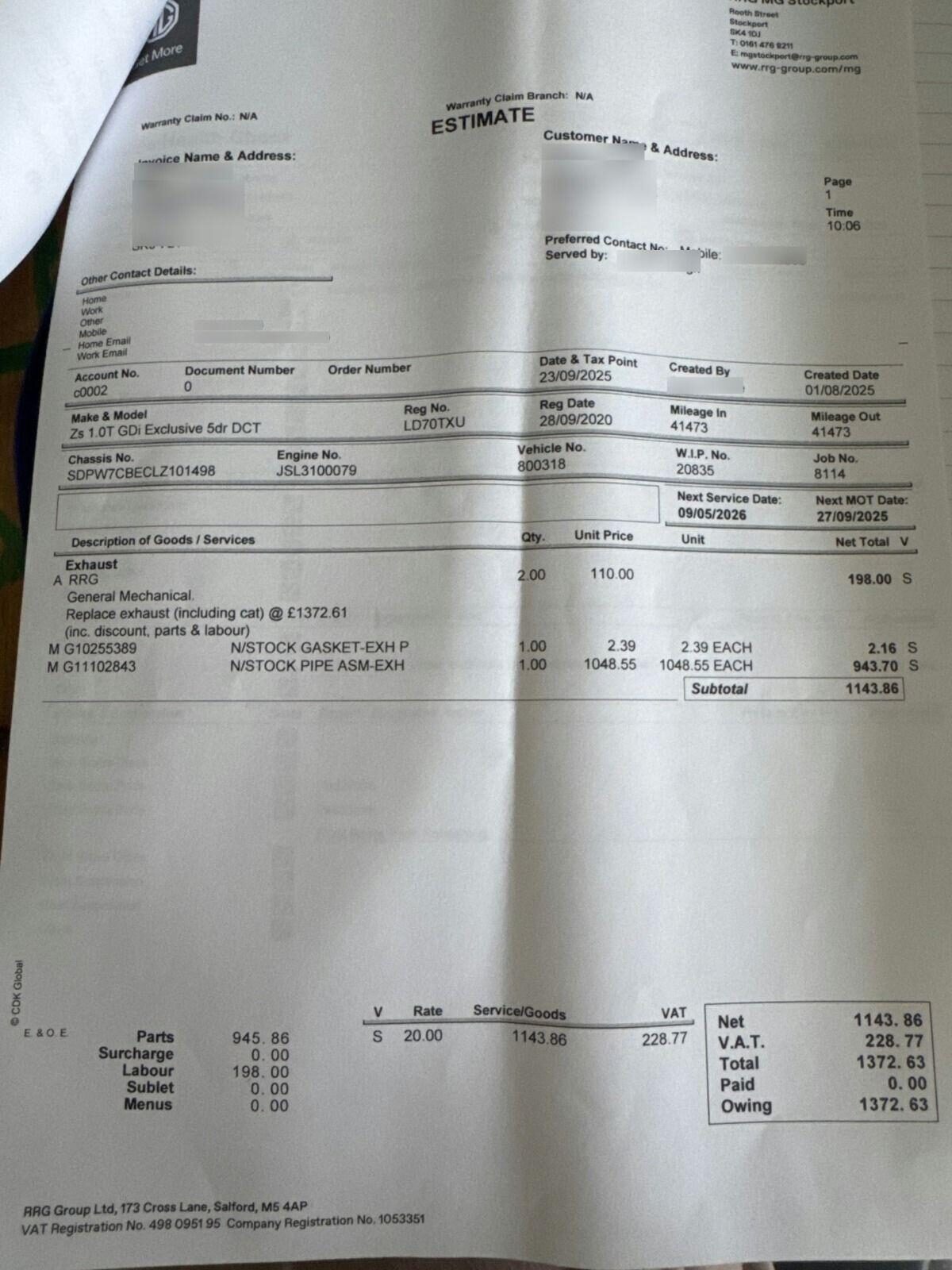 Used MG MG ZS 2020 for sale - 78070152: Photo 52