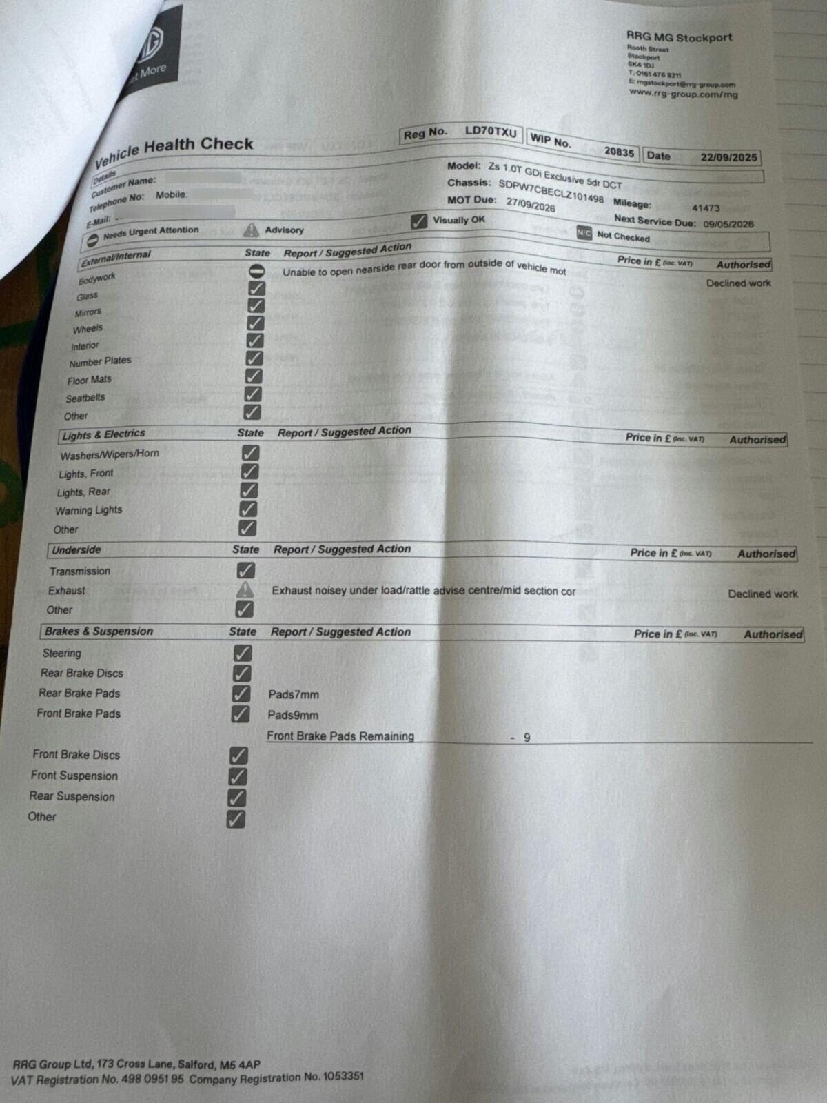 Used MG MG ZS 2020 for sale - 78070152: Photo 53