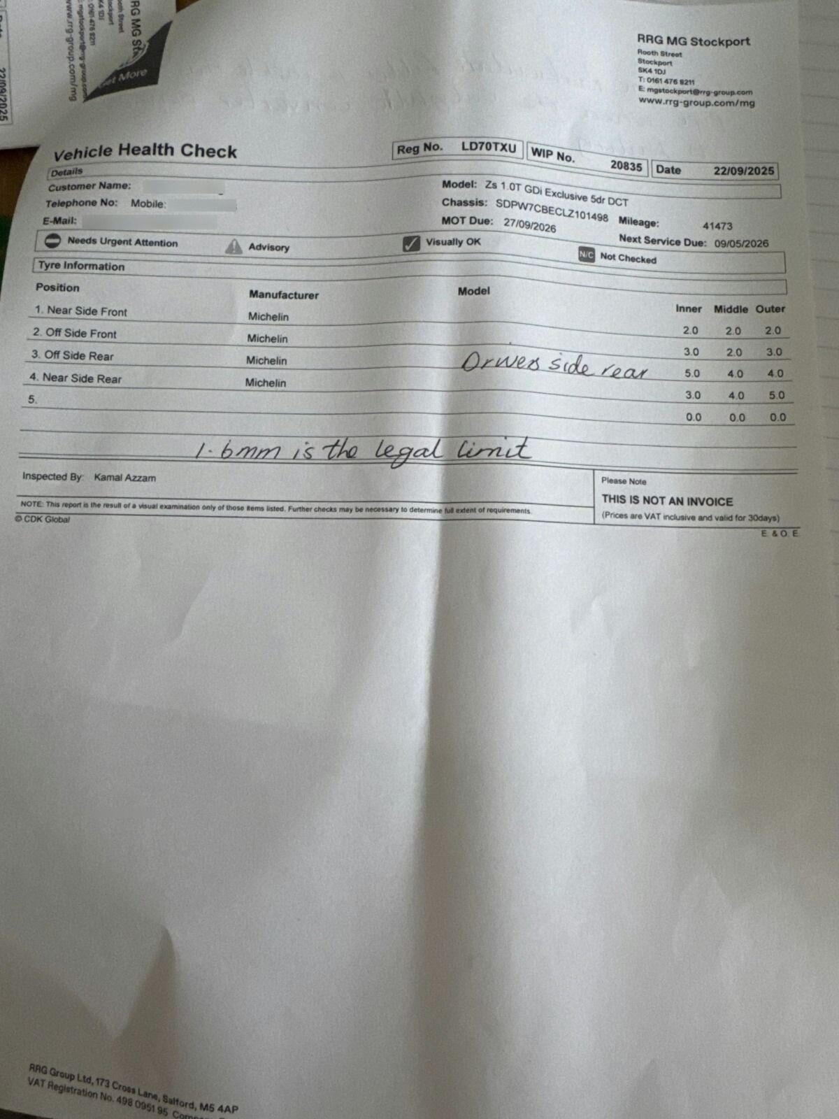 Used MG MG ZS 2020 for sale - 78070152: Photo 55