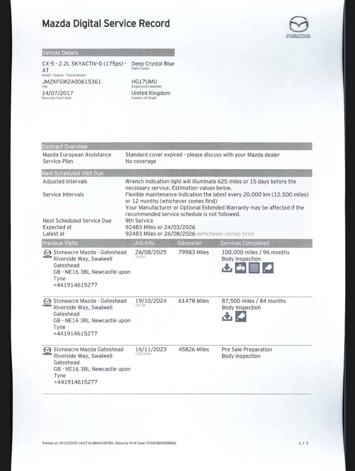 Used Mazda CX-5 2017 for sale - 77020284: Photo 32