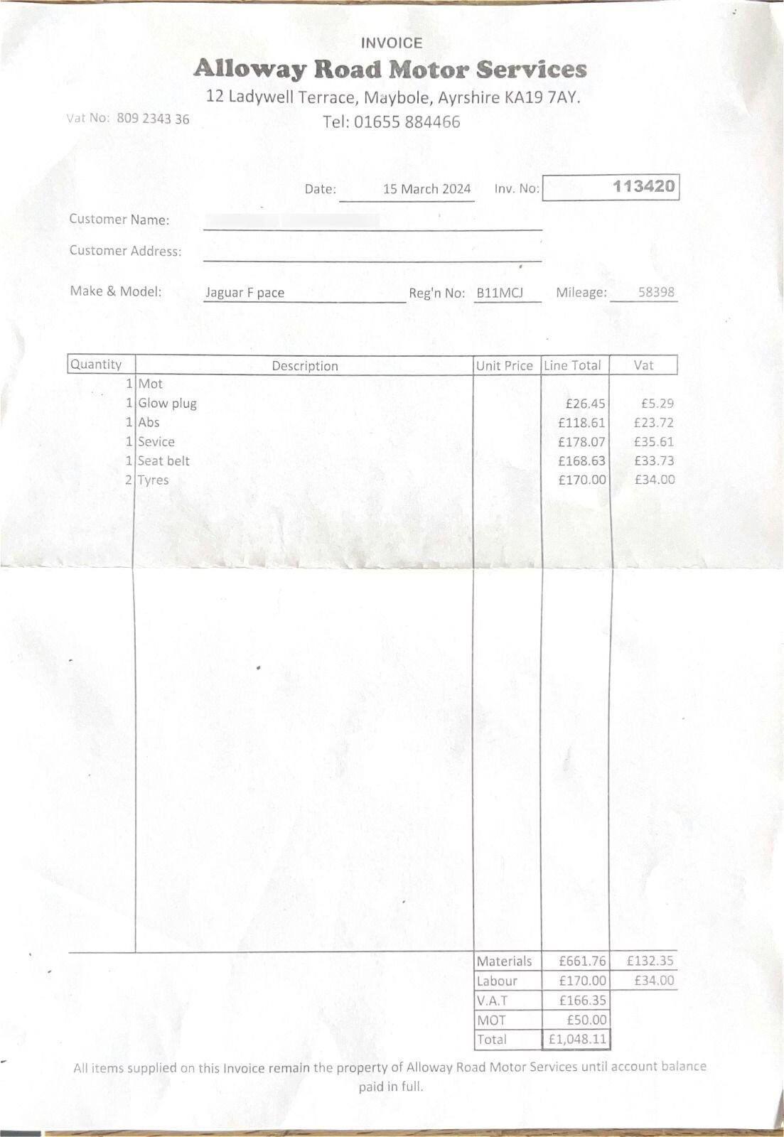 Used Jaguar F-Pace 2018 for sale - 77850559: Photo 10