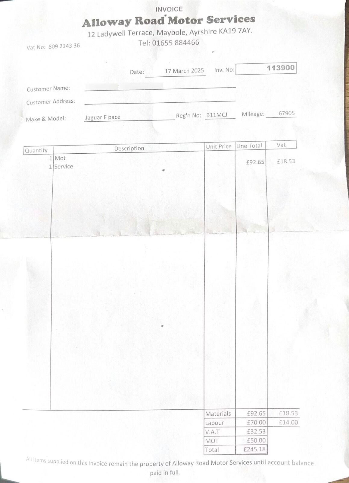 Used Jaguar F-Pace 2018 for sale - 77850559: Photo 7