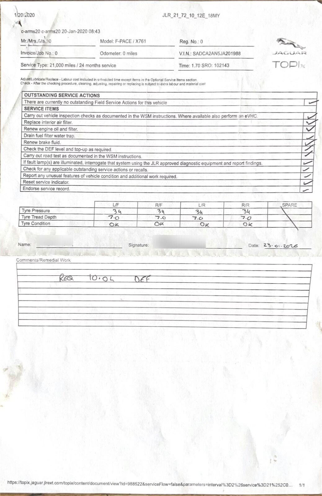 Used Jaguar F-Pace 2018 for sale - 77850559: Photo 8