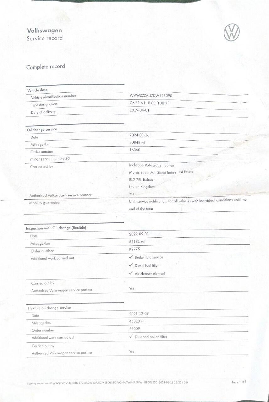 Used Volkswagen Golf 2019 for sale - 76581291: Photo 13