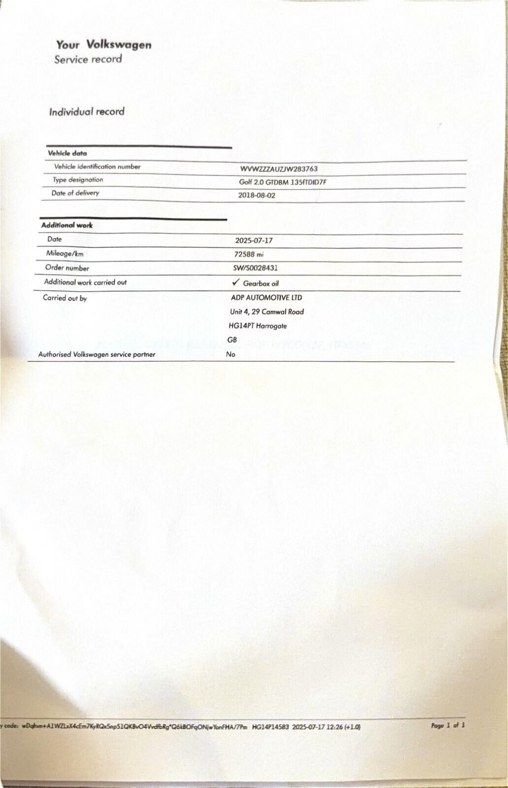 Used Volkswagen Golf 2018 for sale - 77628886: Photo 10