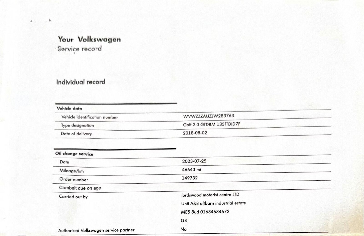 Used Volkswagen Golf 2018 for sale - 77628886: Photo 33