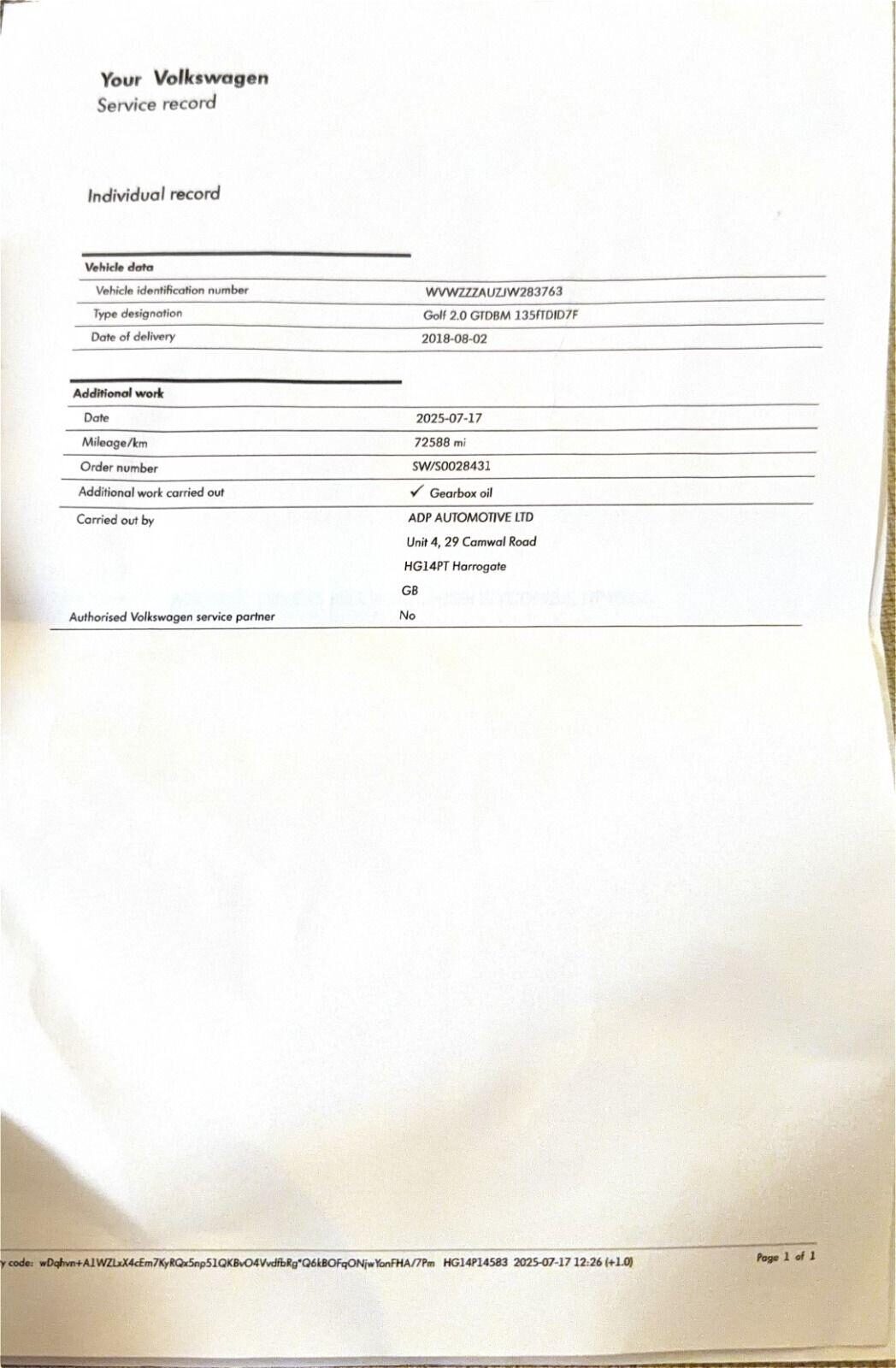 Used Volkswagen Golf 2018 for sale - 77628886: Photo 9