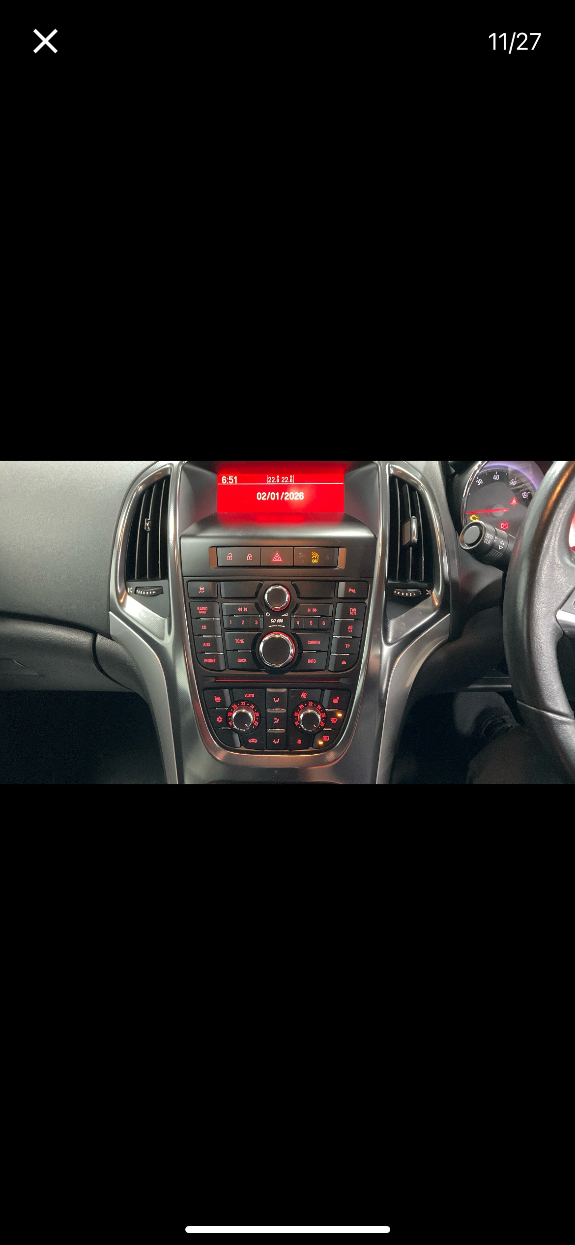 Used Vauxhall Astra 2010 for sale - 77102481: Photo 11