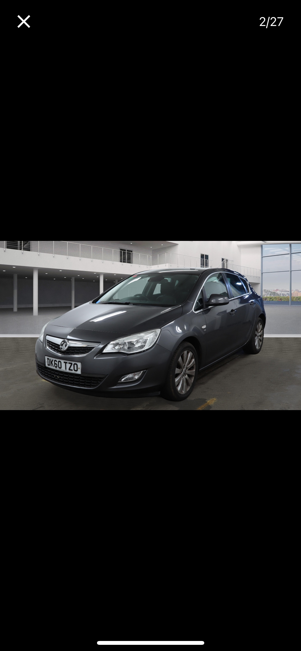 Used Vauxhall Astra 2010 for sale - 77102481: Photo 2
