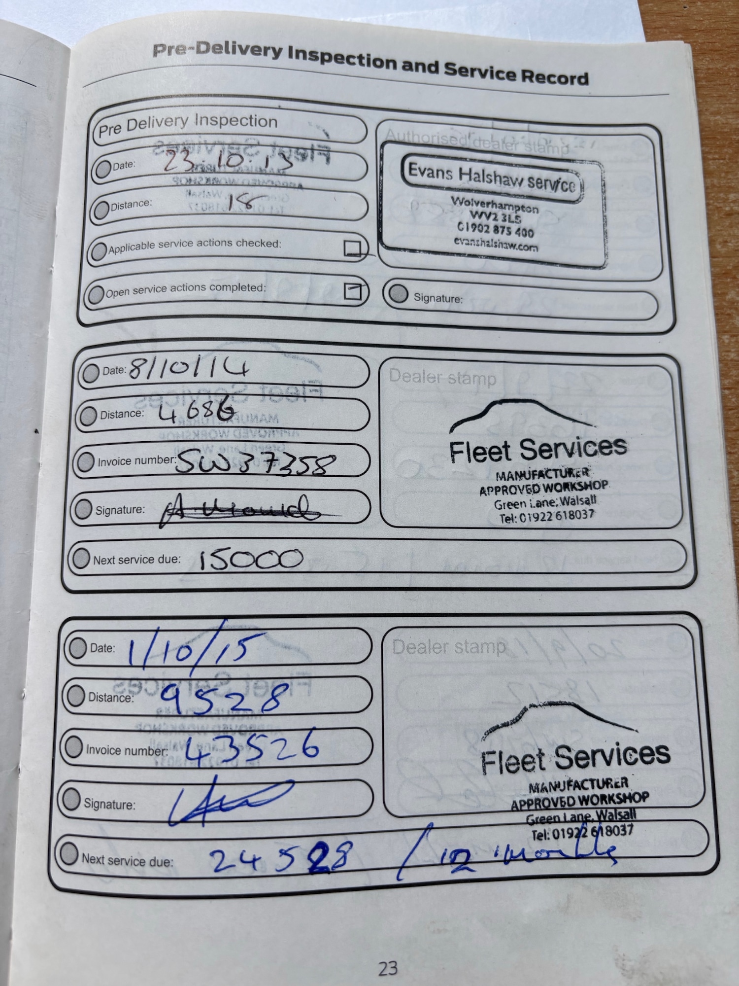 Vehicle 14