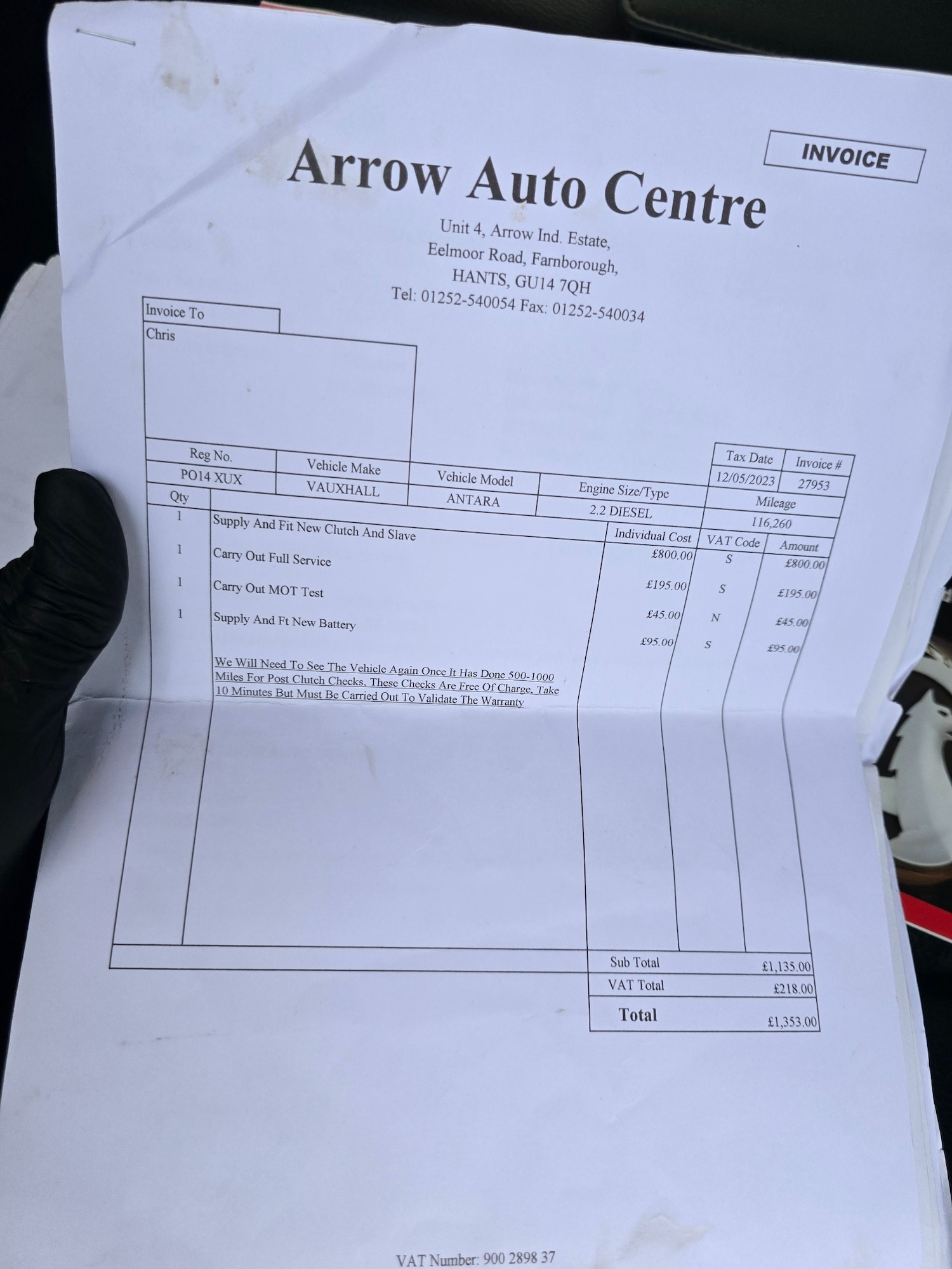 Used Vauxhall Antara 2014 for sale - 77393565: Photo 19