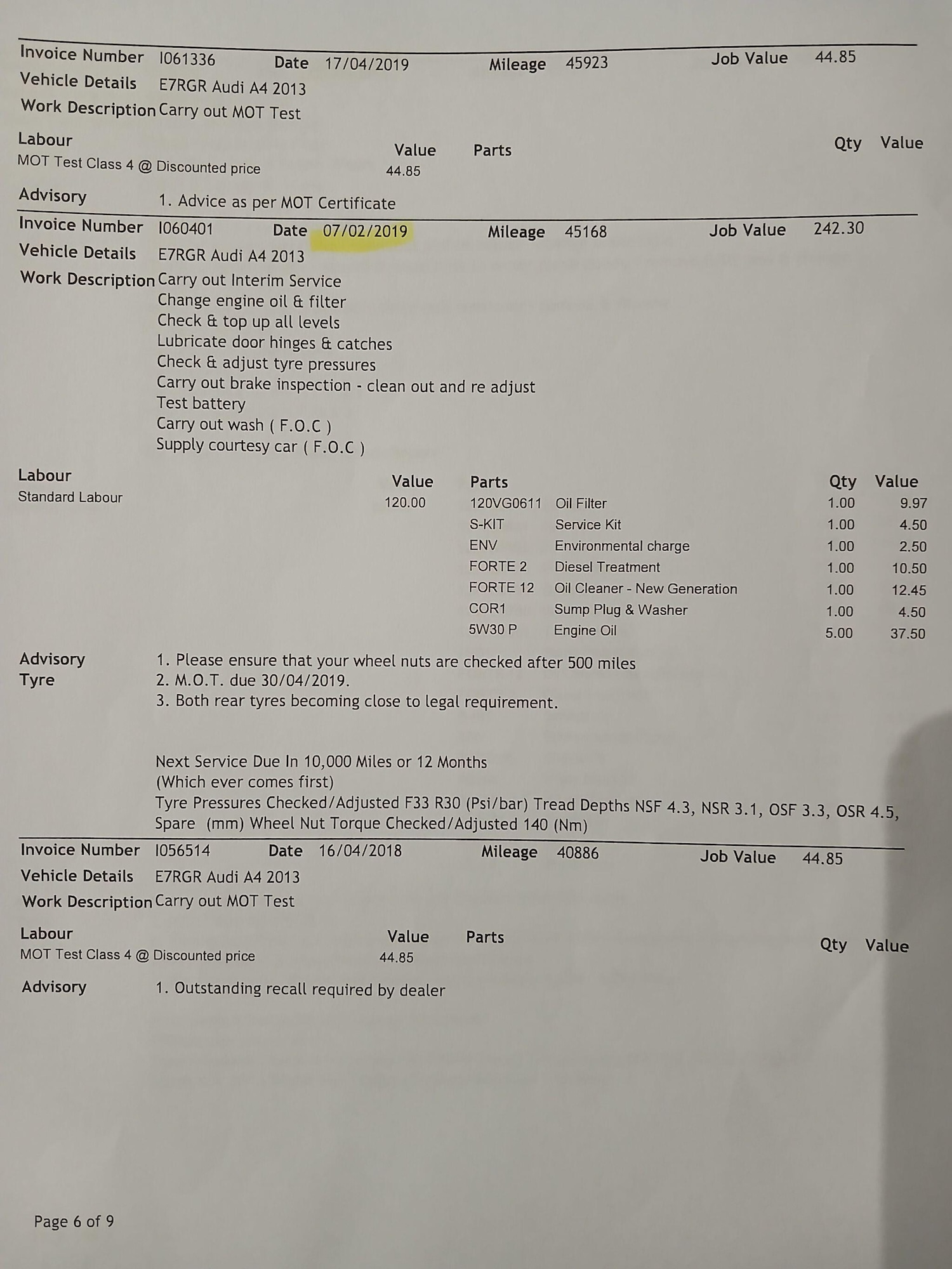 Used Audi A4 2013 for sale - 78047370: Photo 42