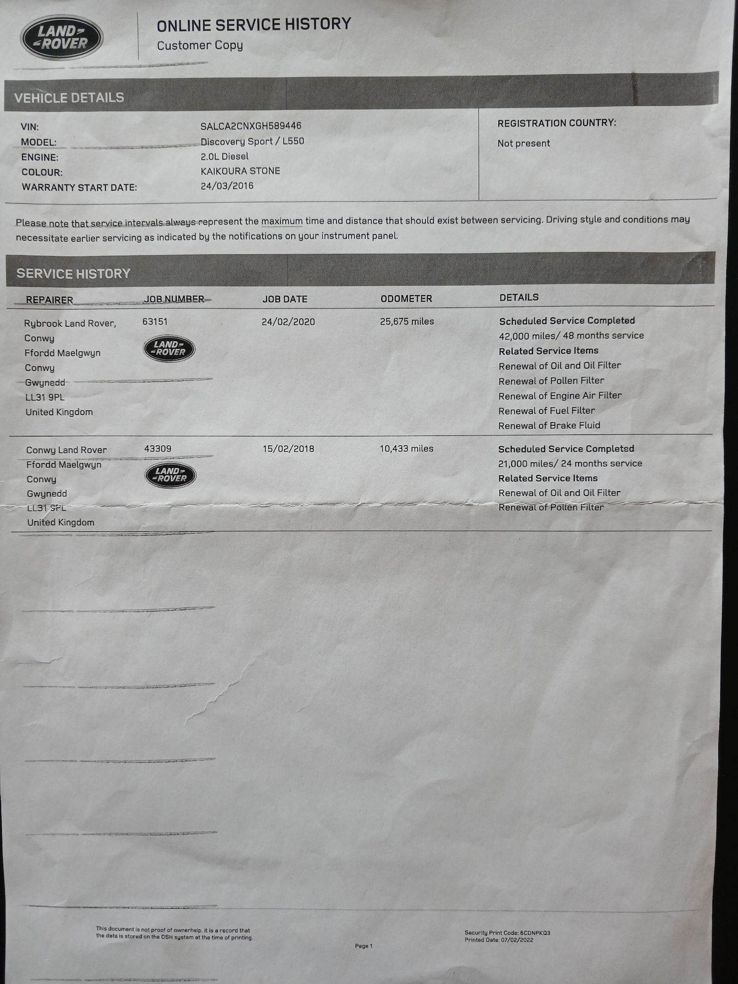 Used Land Rover Discovery Sport 2016 for sale - 78127330: Photo 7