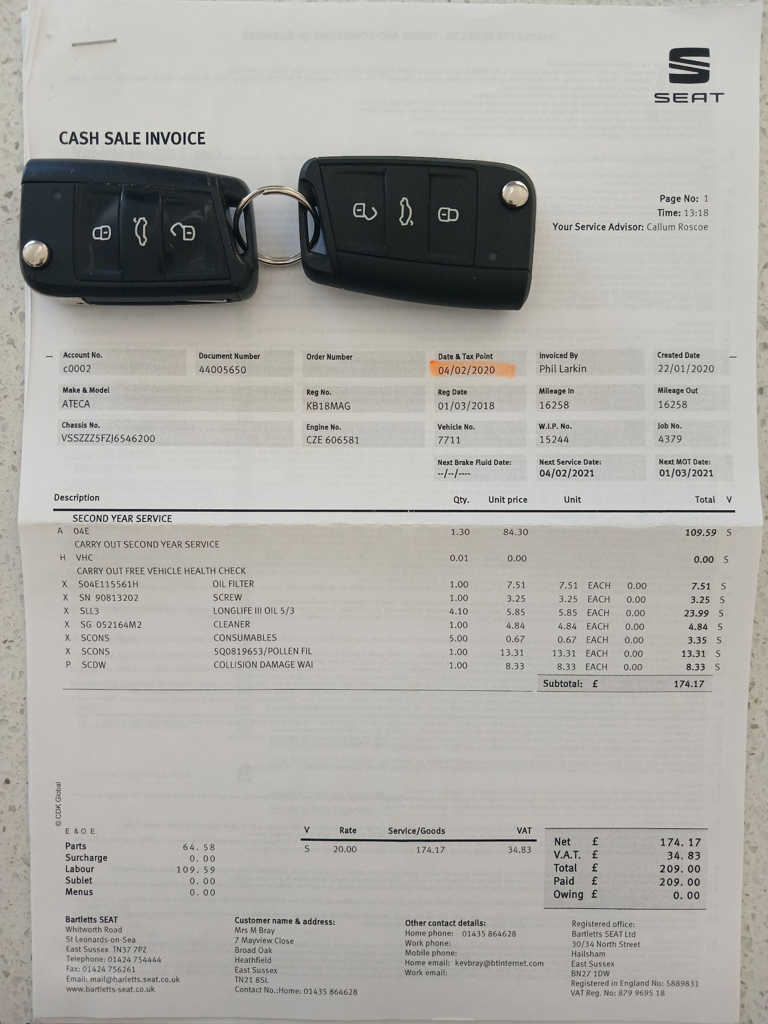 Used SEAT Ateca 2018 for sale - 78127861: Photo 8