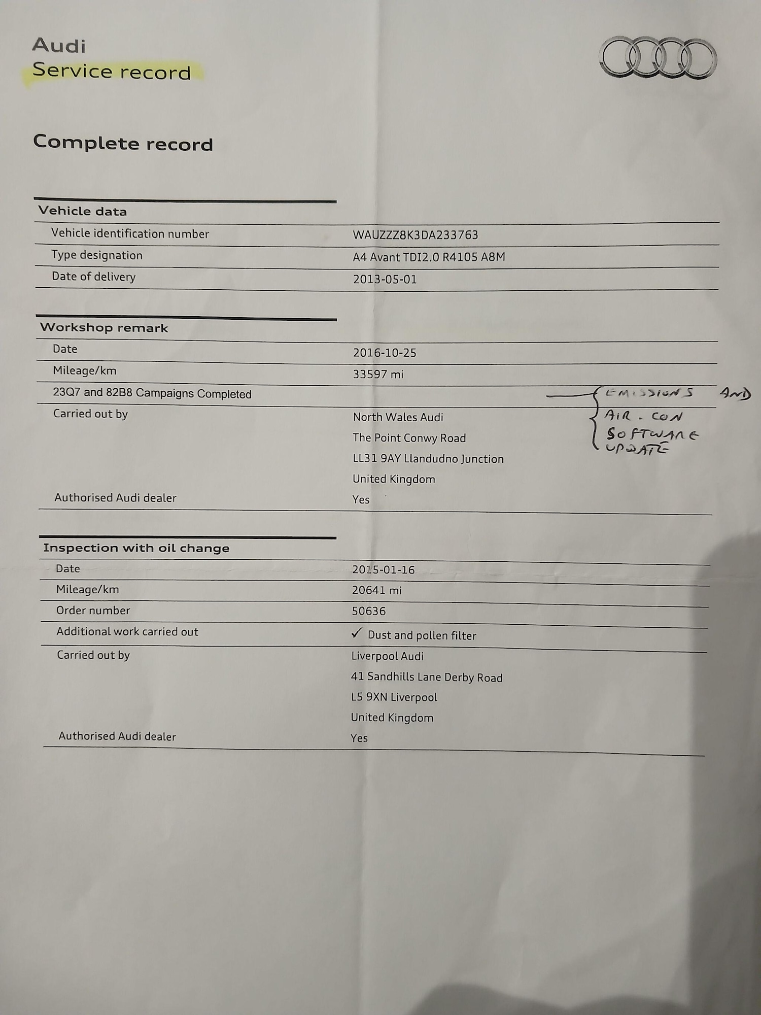 Used Audi A4 2013 for sale - 78219988: Photo 38