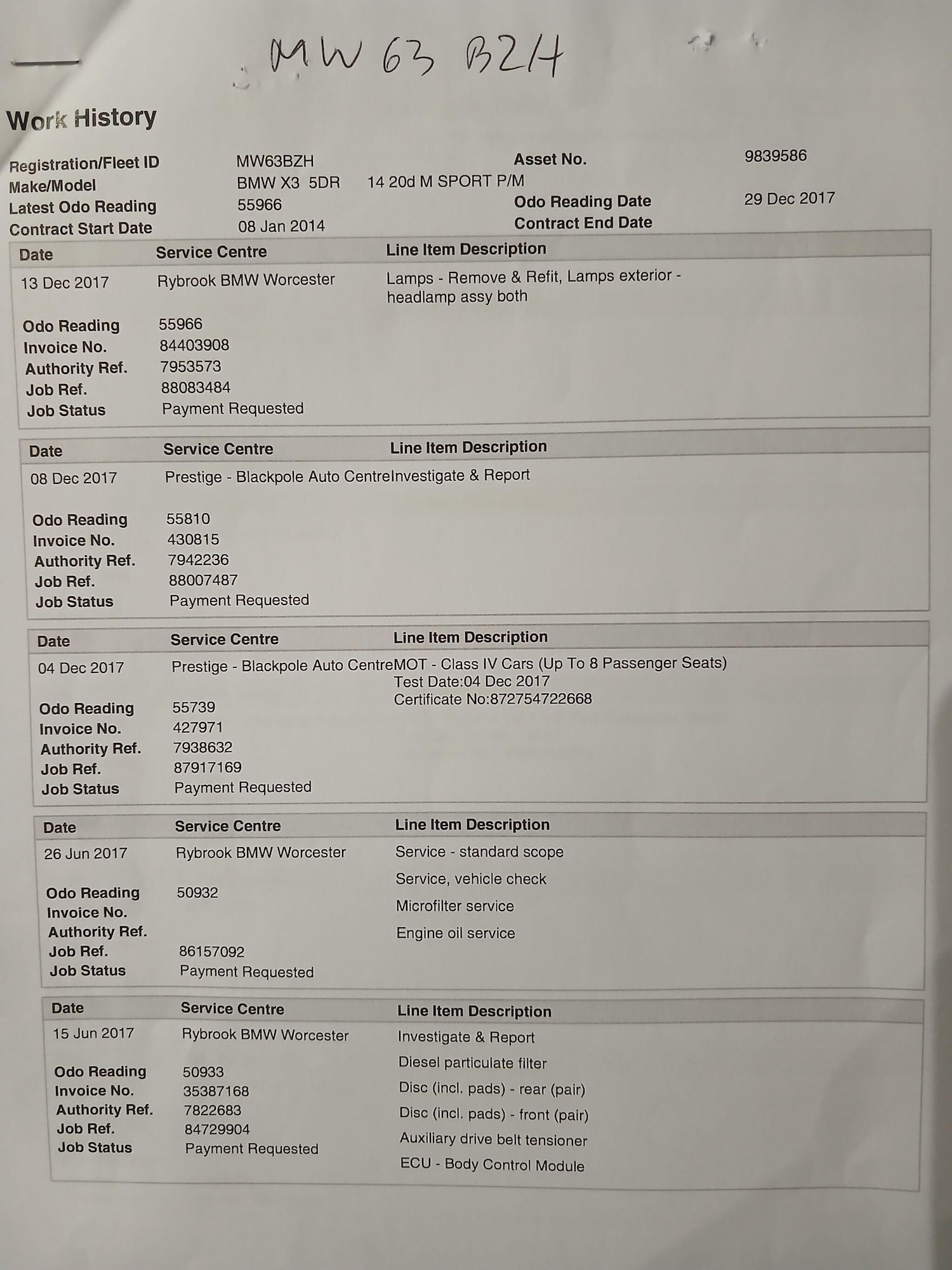 Used BMW X3 2014 for sale - 77351875: Photo 9