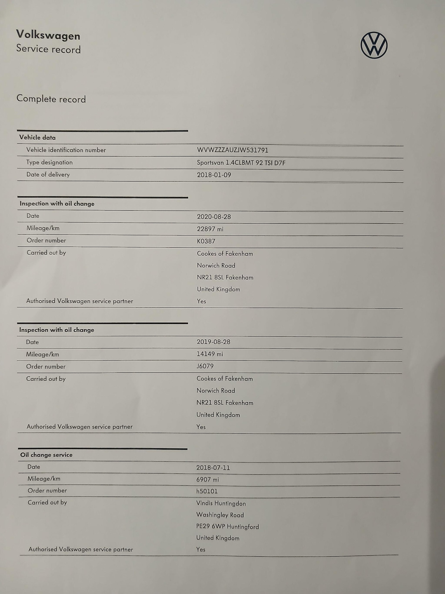 Used Volkswagen Golf SV 2018 for sale - 77351947: Photo 11