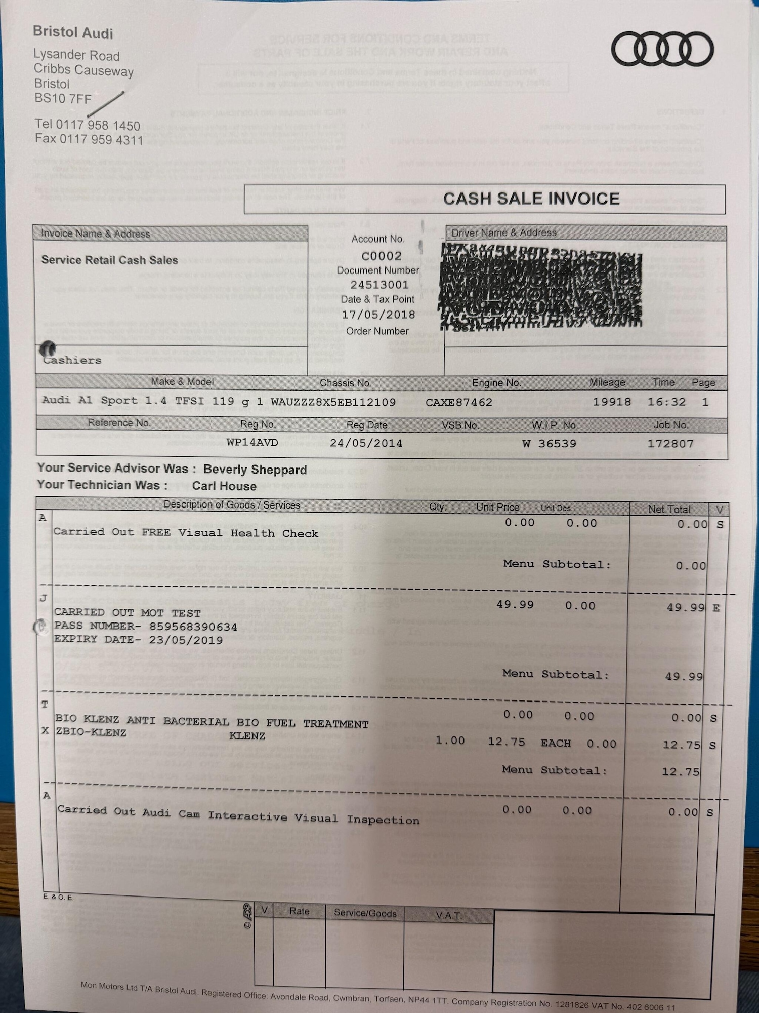 Used Audi A1 2014 for sale - 76926294: Photo 52