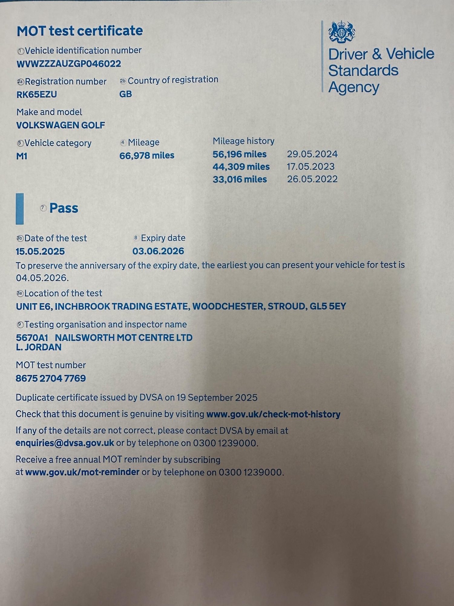 Used Volkswagen Golf 2015 for sale - 76032005: Photo 42