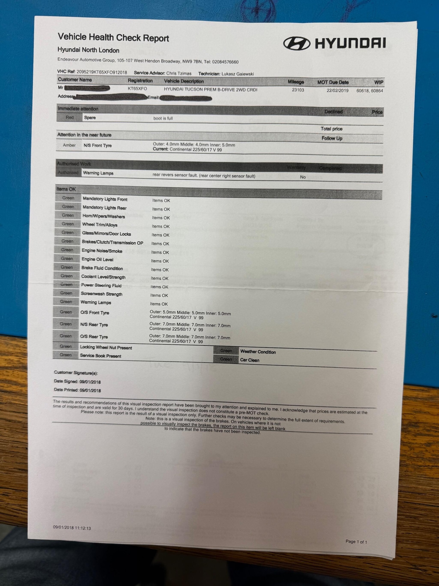 Used Hyundai TUCSON 2016 for sale - 76990011: Photo 58