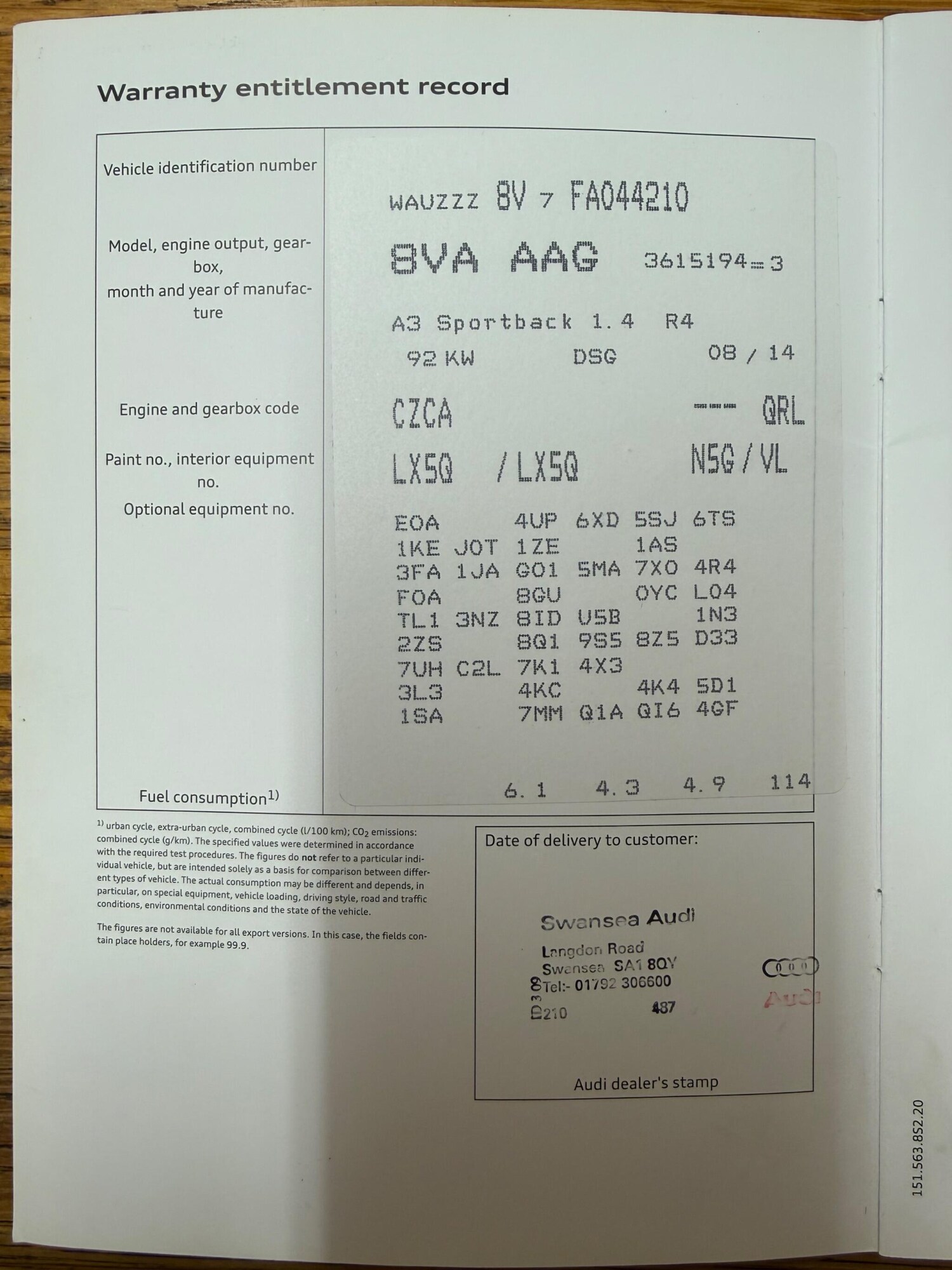 Used Audi A3 for sale - 77587000: Photo 44